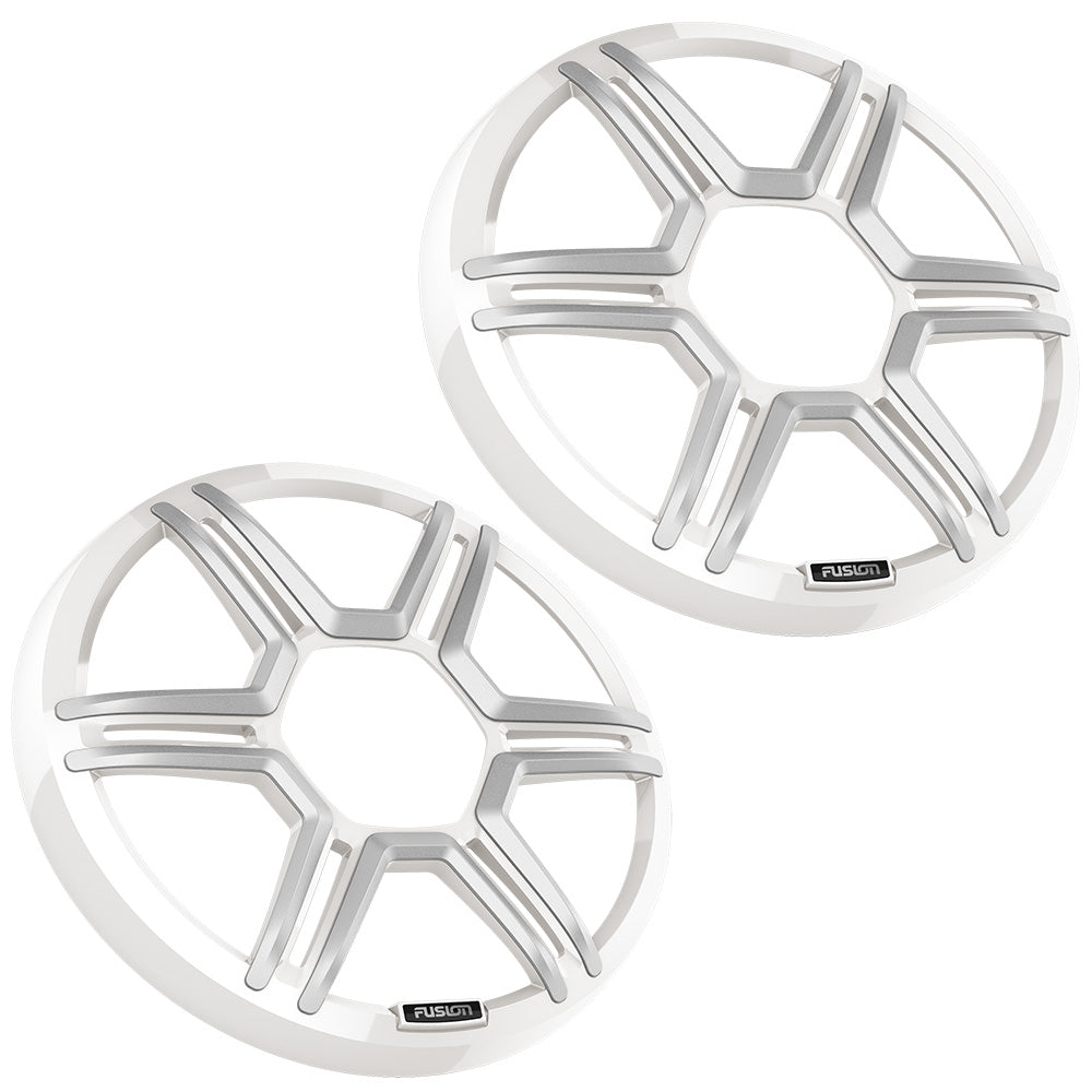 Fusion AP-FL88SPW Apollo 8.8-Inch Sports White Replacement Speaker Grilles, Pair (010-13292-01)