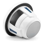 JL Audio M6-10IB-S-GwGw-i-4 10" Marine Infinite-Baffle Subwoofer with RGB LED Lighting, White Sport Grille (010-03085-00)