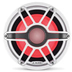 JL Audio M6-8IB-S-GwGw-i-4 8" 200W RMS Infinite-Baffle Marine Subwoofer with RGB LED Lighting, White Sport Grille (010-03081-00)