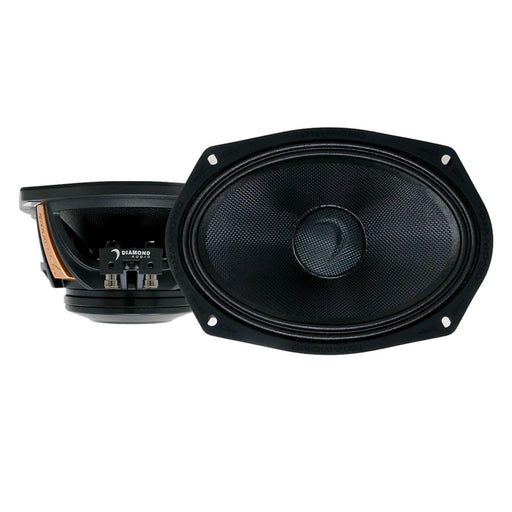 Diamond Audio MS69NEO 6x9" 120W RMS Motorsport Neo Series 2-Way Coaxial Speakers (pair)