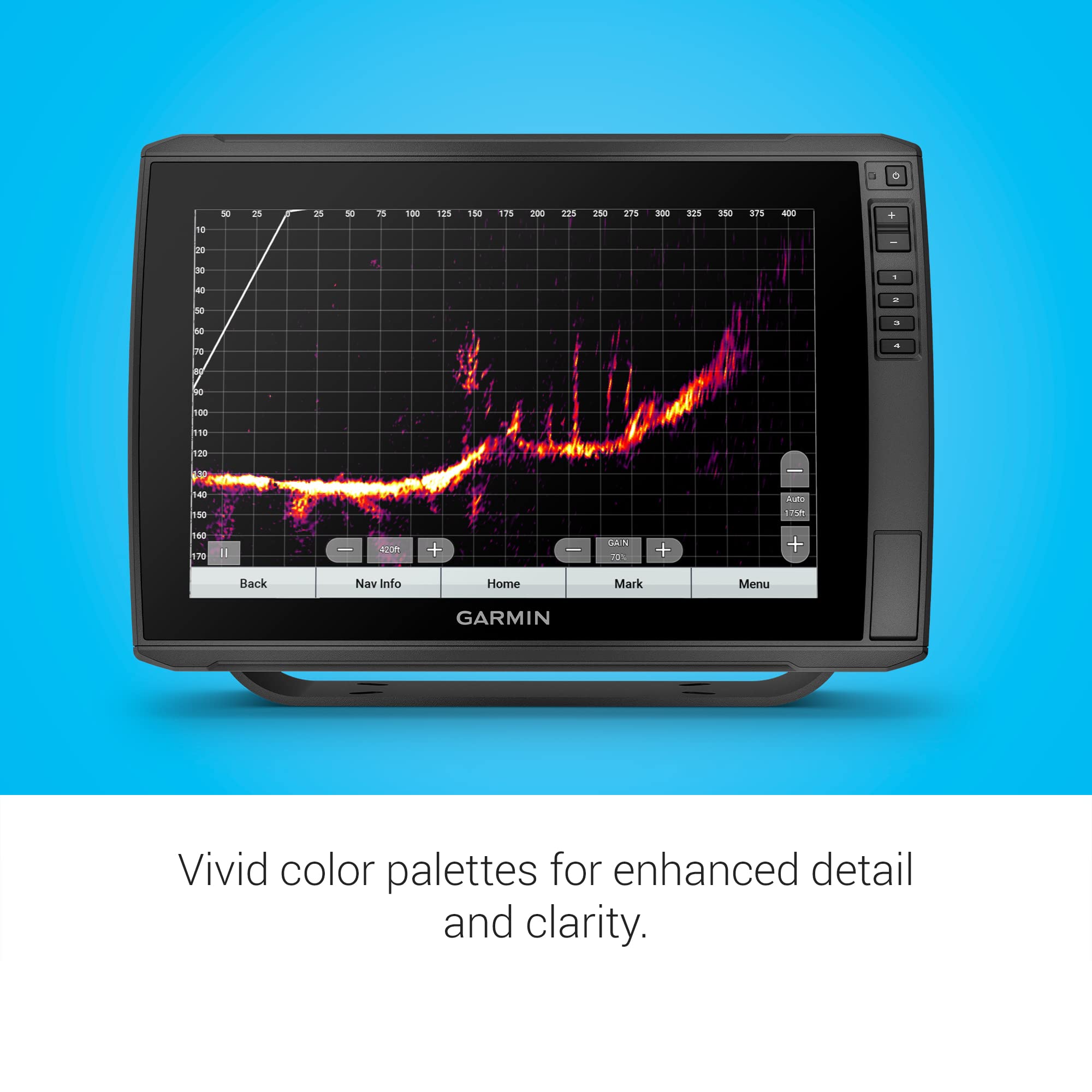 Garmin LiveScope? XR System with GLS 10? and LVS62 Transducer, Live Scanning Sonar for Open Water, 500' Range in Freshwater, 350' Range in Saltwater (010-02719-00)