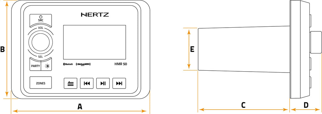 HERTZ AUDIO HMR 50 - DIGITAL MEDIA RECEIVER | 78333035