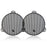 Diamond Audio DHDSG Motorsport Harley Davidson Street Glide Fairing Speaker Grills (pair)