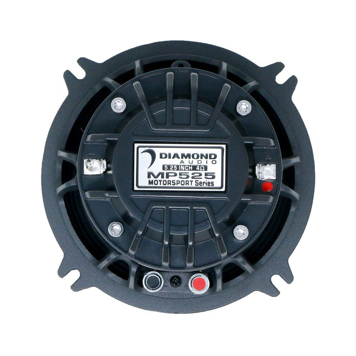 Diamond Audio MP525 5.25" 60W RMS Motorsport Pro Series 2-Way Coaxial Speakers (pair)