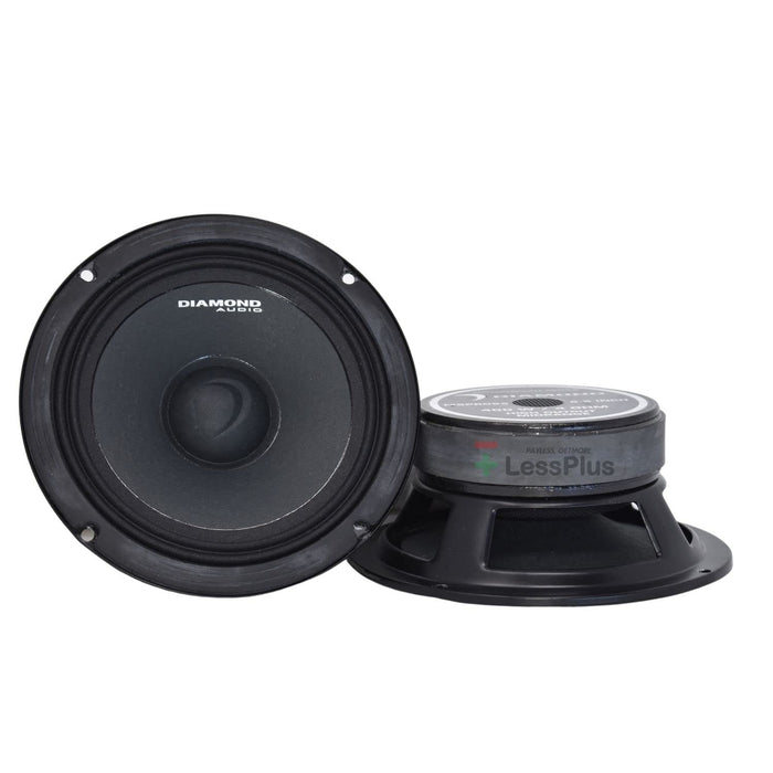 Diamond Audio MSPRO65 6.5" 150W RMS Motorsport Pro Series 2-Way Component Speakers (pair)