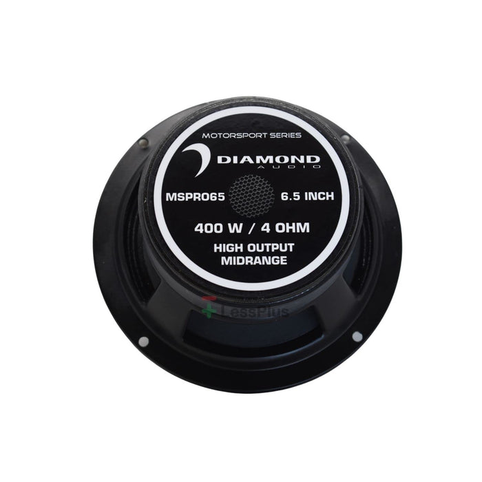 Diamond Audio MSPRO65 6.5" 150W RMS Motorsport Pro Series 2-Way Component Speakers (pair)