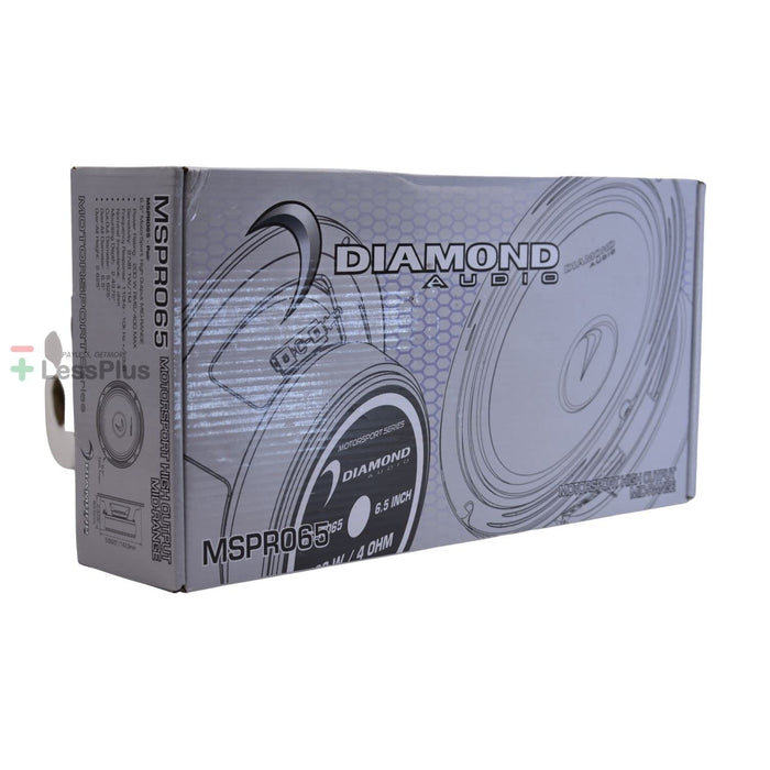 Diamond Audio MSPRO65 6.5" 150W RMS Motorsport Pro Series 2-Way Component Speakers (pair)