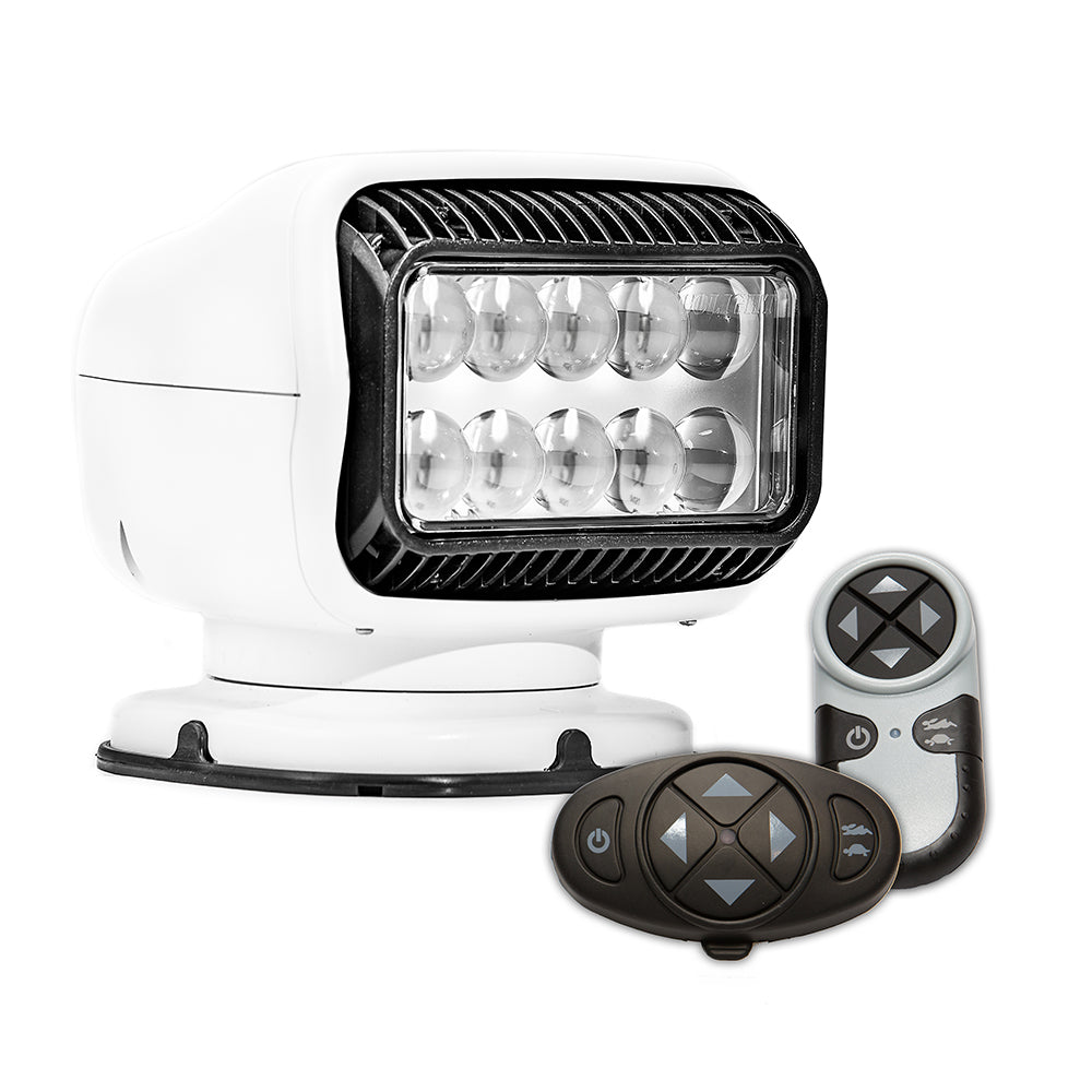 Golight 20074GT Radioray GT Series Permanent Mount - White LED - Wireless Handheld & Wireless Dash Mount Remotes