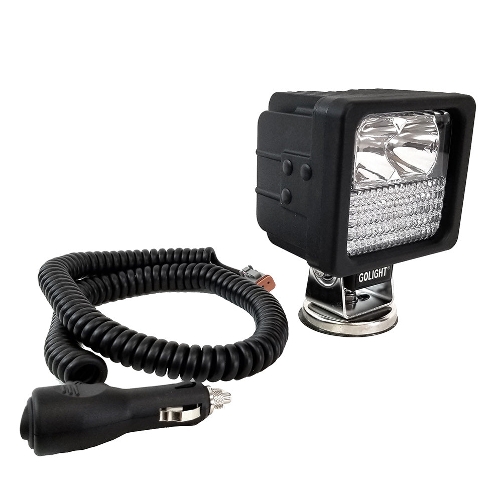 Golight 40235 GXL LED Hybrid Portable Work Light Series Magnetic Mount w/No Remote - 12V - Black