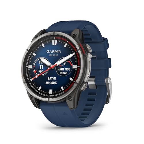 Garmin quatix 8 - 47Mm AMOLED Marine GPS Smartwatch (010-02904-50)