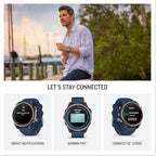 Garmin quatix 8 - 47Mm AMOLED Marine GPS Smartwatch (010-02904-50)