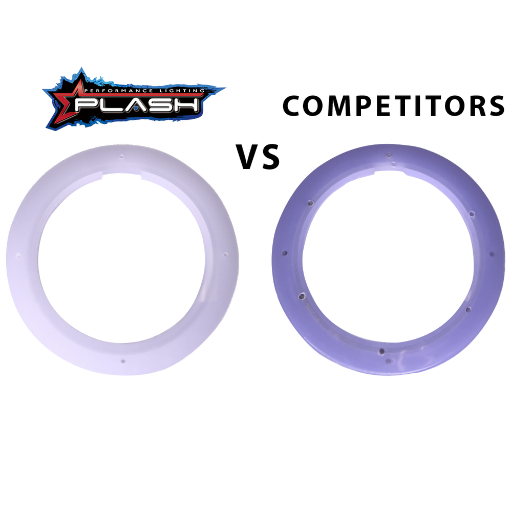 PlashLights RGB Multicolor LED Speaker Rings - High Output - JL Audio M6-880X | SPKR-KIT-JL-M6-880X