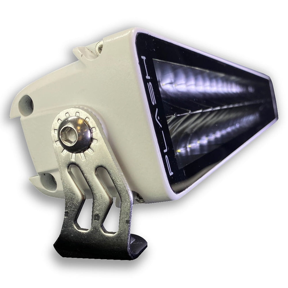 PlashLights 20" X2-Series LED Light Bar - Straight - White Housing | X2-20-WHT