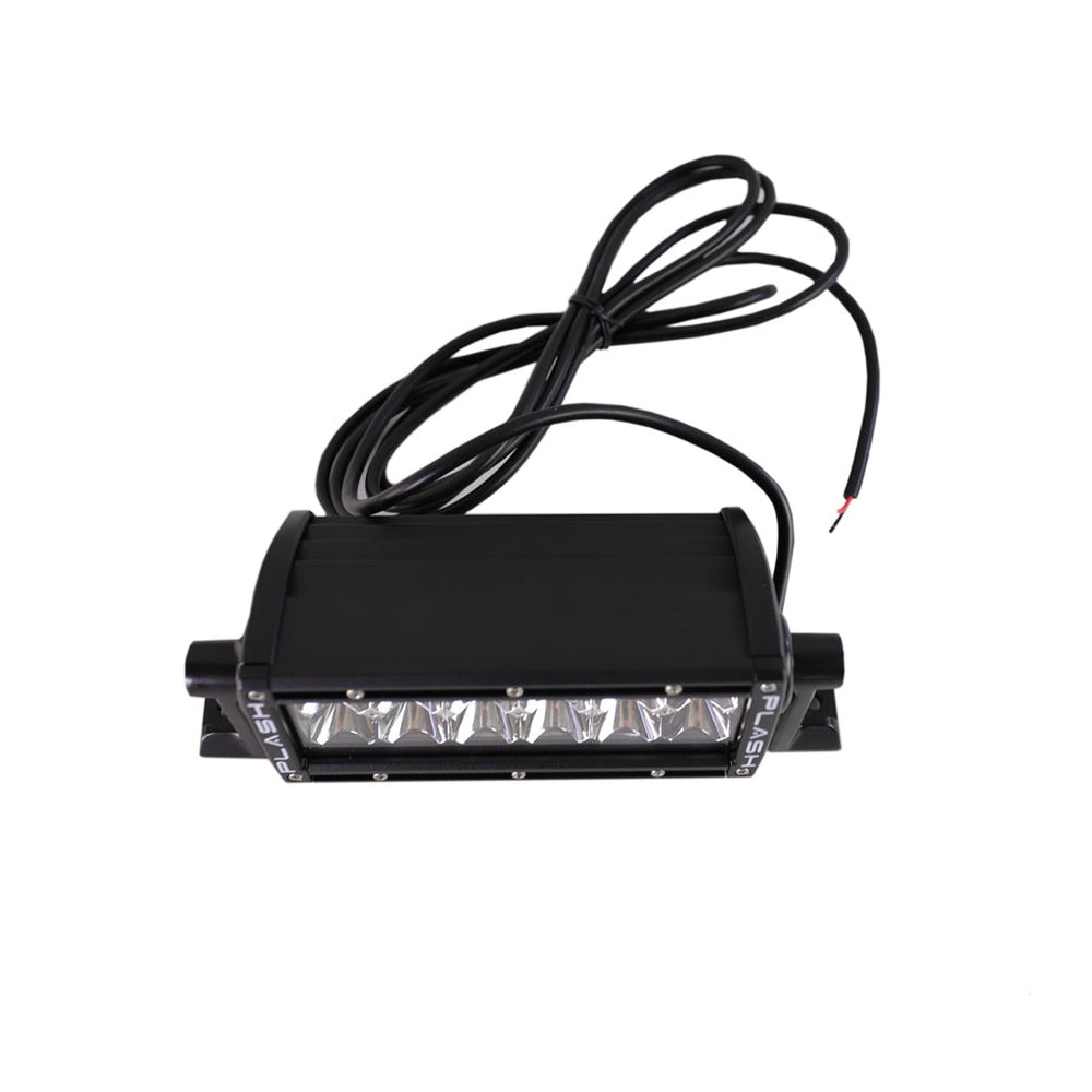 PlashLights 6" XX-Series LED Light Bar Marine Black Housing (5W), Double Row Combo Beam. | XX-6-5W