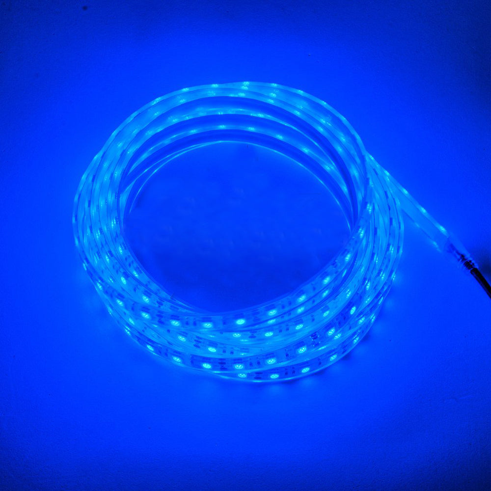 PlashLights 12v RGB Color Changing Waterproof Flexible Light Strip - Ip68 - 26' | FLS-RGB-68-26FT