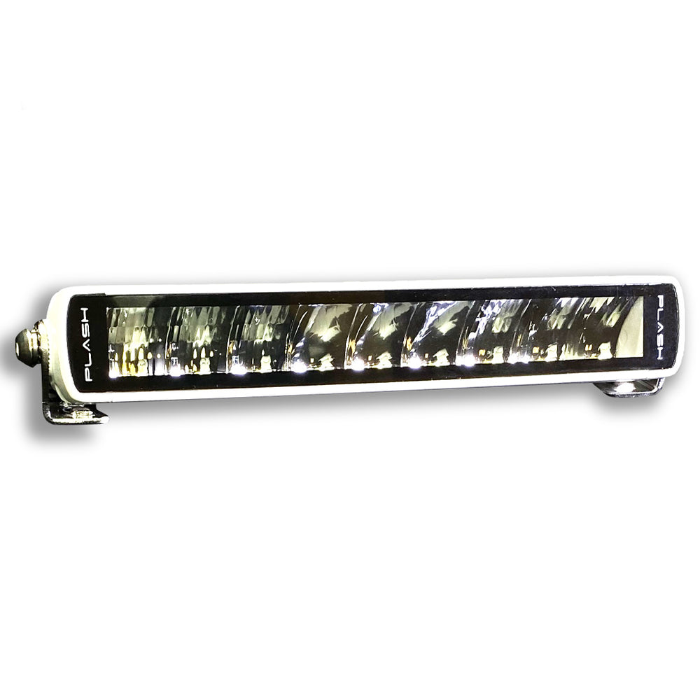PlashLights 10" SRX 2-Series Single Row LED Light Bar - White Housing | SRX2-10-WHT