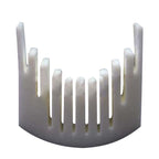 PlashLights 40" XX-Series LED Light Bar - 5W - Curved - White Housing | XX-40-5W-WHT-R