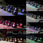 PlashLights 9W, RGB Rock Light, Black Housing - Single | RL-RGB-S