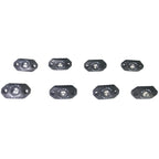 PlashLights 9W, RGB Rock Light, Black Housing - Single | RL-RGB-S