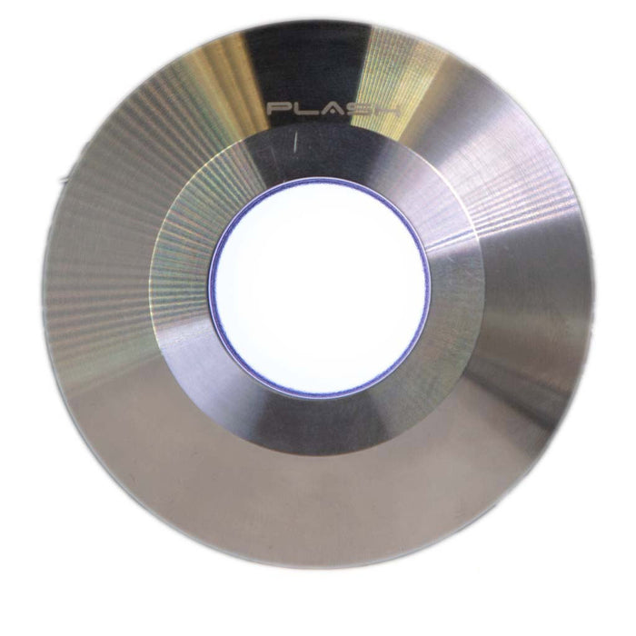 PlashLights Gravity Surface Mounted LED Deck Light - Stainless Steel - Cool White | UL-1014-EL-CW-SS