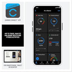 Garmin Quatix 8 51Mm AMOLED Smartwatch Titanium Bezel Captain Blue Silicone Band (010-02905-90)