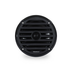 Aquatic AV EL424 ELITE 6.5" Waterproof RGB LED Marine Speakers with Classic Grills, 240W Total Power, 4 Ohm, Black, Pair