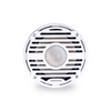 Aquatic AV PC410 PRO Classic 6.5" Waterproof RGB LED Marine Speakers 120W Total Power, 4 Ohm, White, Pair