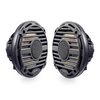 Aquatic AV PC412 PRO Classic 6.5" Waterproof RGB LED Marine Speakers, 120W Total Power, 4 Ohm, Black, Pair