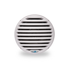 Aquatic AV EC121 Economy 6.5" Waterproof Marine Coaxial Speakers, 160W Total Power, 4 Ohm, Matte White, Pair