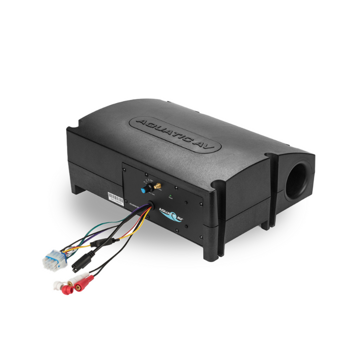 Aquatic AV CK503 PRO Classic Platinum Kit : SWA6 Amplified Bluetooth Stereo Subwoofer with 2 pairs of 6.5" PRO Classic White Coaxial Speakers