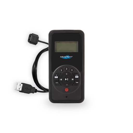 Aquatic AV RF6 Handheld IP66 Waterproof Wireless RF Remote Control Handset with Charging Cable, Floats (RF611)