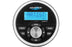 Aquatic AV WR5 Wired 2-Way Remote Control for 5-Series Marine Stereos, Backlit LCD, IP65 Waterproof, Black, 92mm Diameter (WR500)
