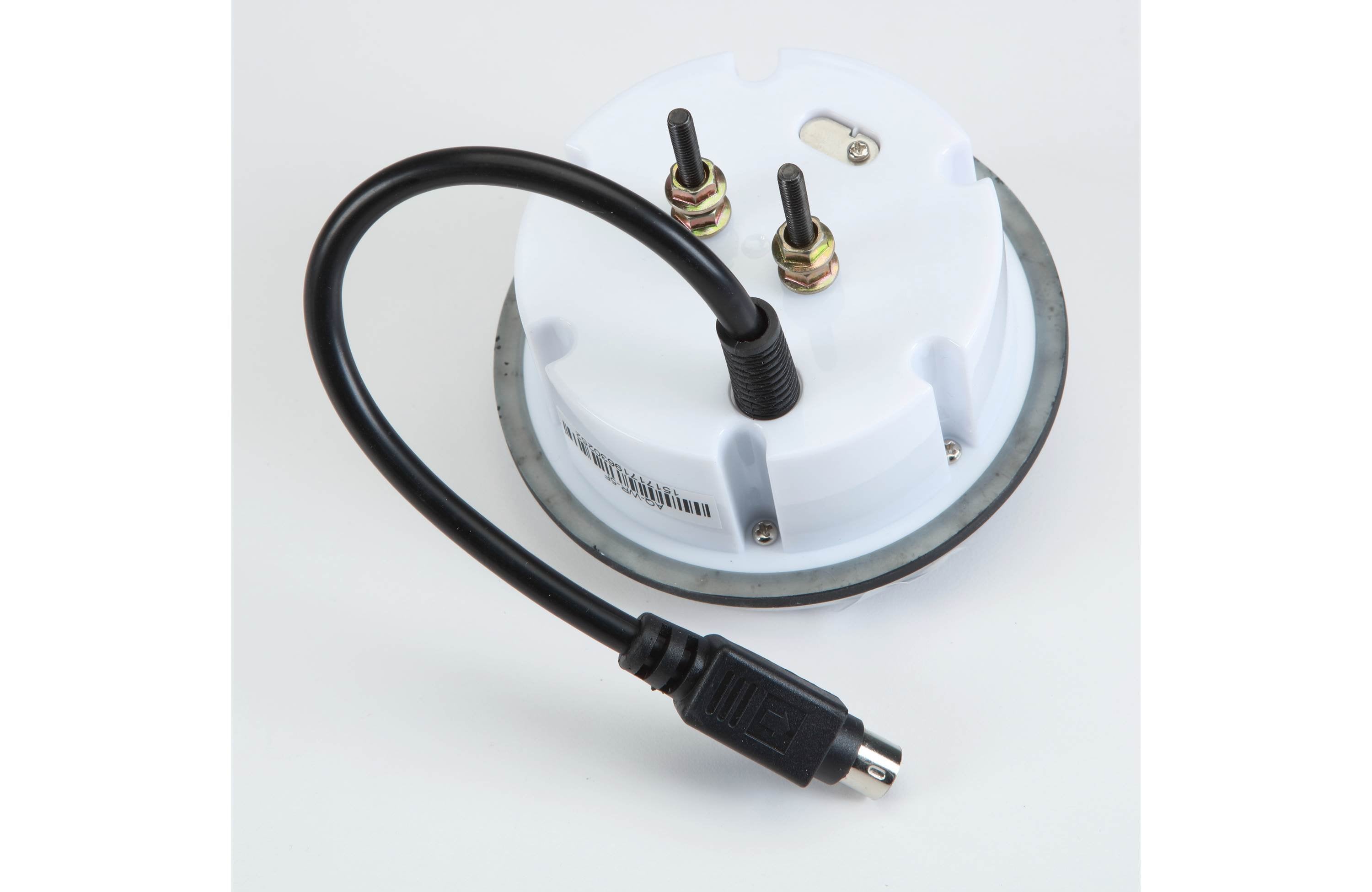 Aquatic AV WR5 Wired 2-Way Remote Control for 5-Series Marine Stereos, Backlit LCD, IP65 Waterproof, Black, 92mm Diameter (WR500)