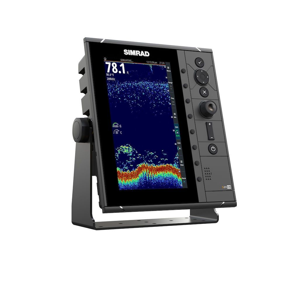 Simrad S2009 9" Fishfinder with Broadband Sounder Module and CHIRP Technology (000-12185-001)