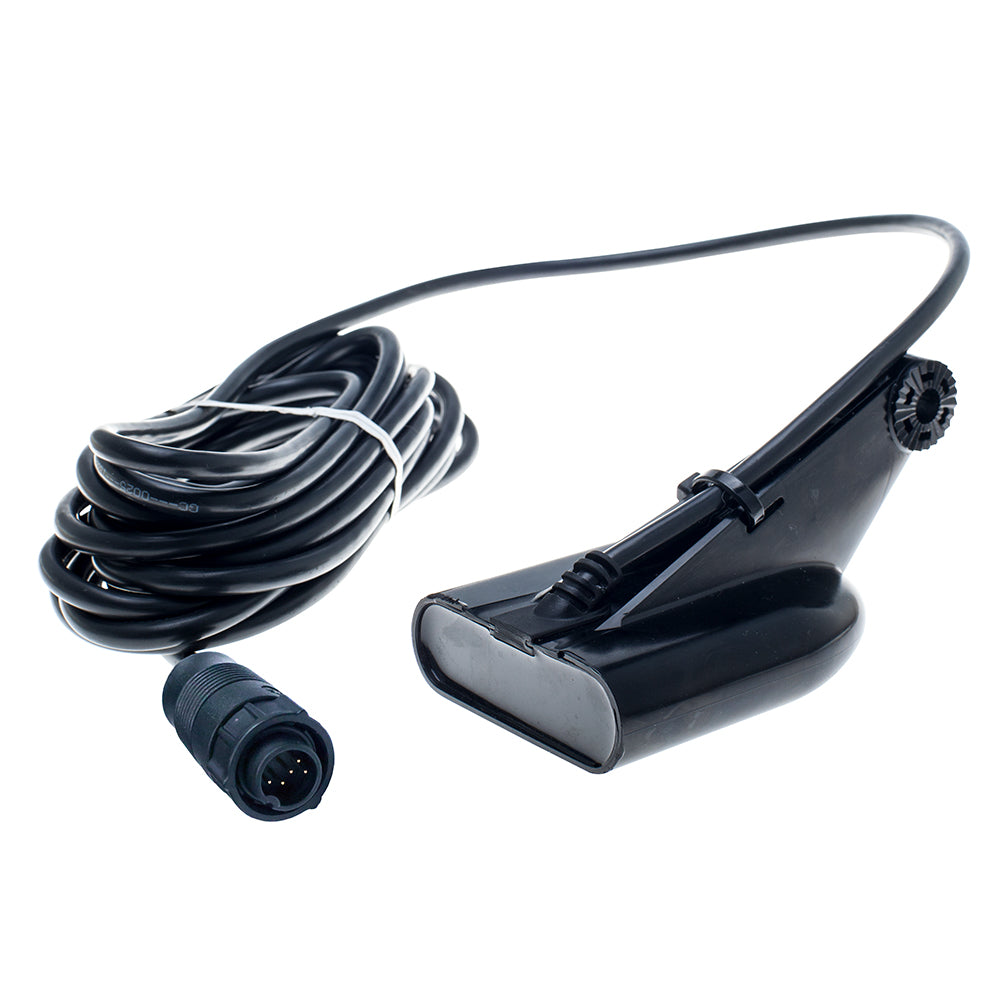 Lowrance HDI Transom-Mount HDI Transducer with Temperature 8-Pin 50/200/455/800kHz (000-15639-001)