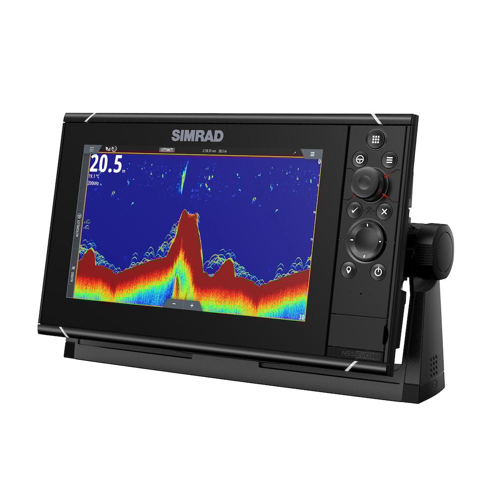 Simrad NSS9 evo3s 9" Multifunction Display Chartplotter/Fishfinder Radar Bundle with HALO20+ Radar Dome (000-15554-001)