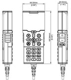 Simrad HS100 Wired Handset Only for RS100/RS100B (000-15649-001)