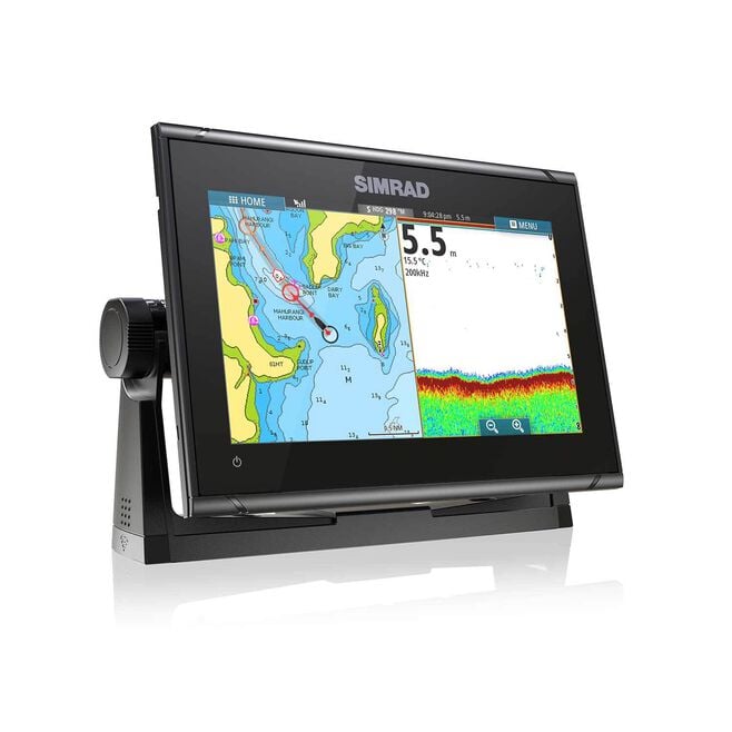 Simrad GO9 XSE Chartplotter/Fishfinder with C-MAP Discover Chart - No Transducer (000-13210-002)