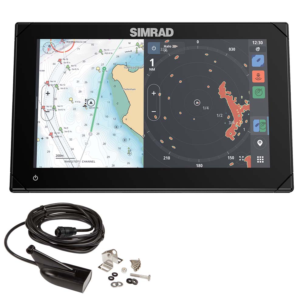 Simrad NSX 3009 9" Combo Chartplotter and Fishfinder with HDI Transducer (000-15372-001)