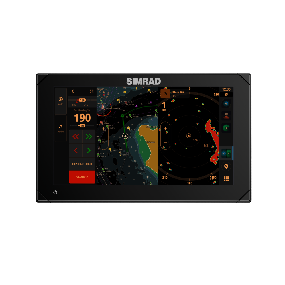 Simrad NSX 3009 9" Combo Chartplotter and Fishfinder with HDI Transducer (000-15372-001)