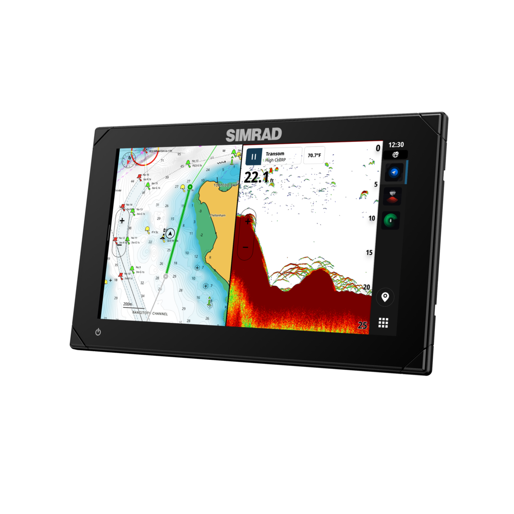 Simrad NSX 3009 9" Combo Chartplotter and Fishfinder with HDI Transducer (000-15372-001)
