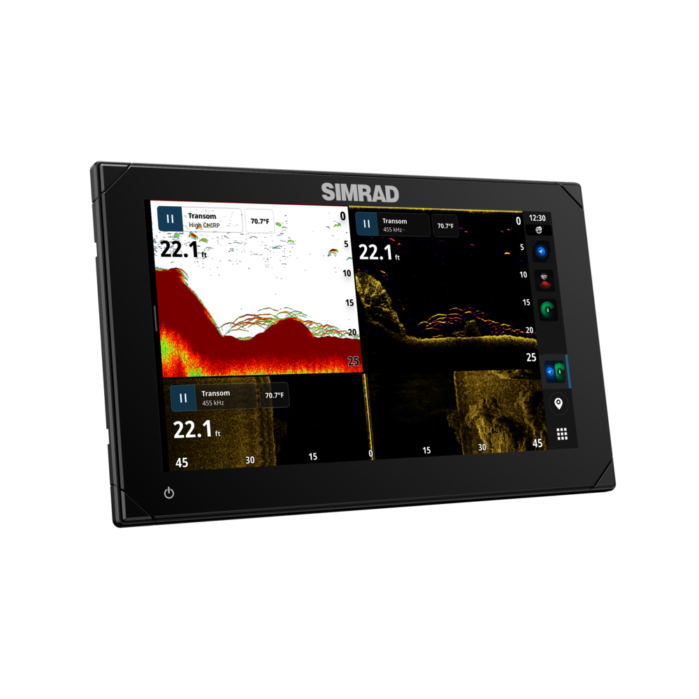 Simrad NSX 3009 9" Combo Chartplotter and Fishfinder with HDI Transducer (000-15372-001)