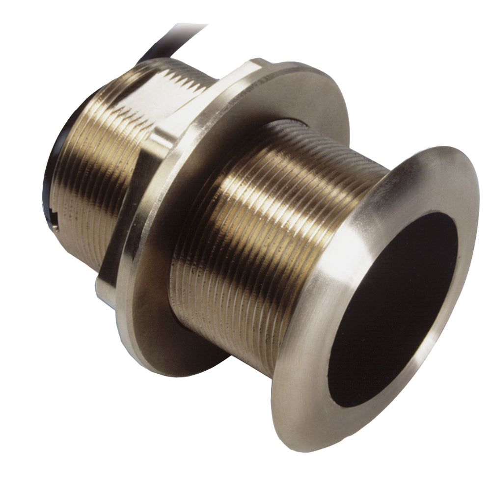 Raymarine B60 12° Bronze Dual-Frequency 50/200kHz Tilted Element Thru-Hull Transducer for DSM300, DSM30 and CP300 (E66086)
