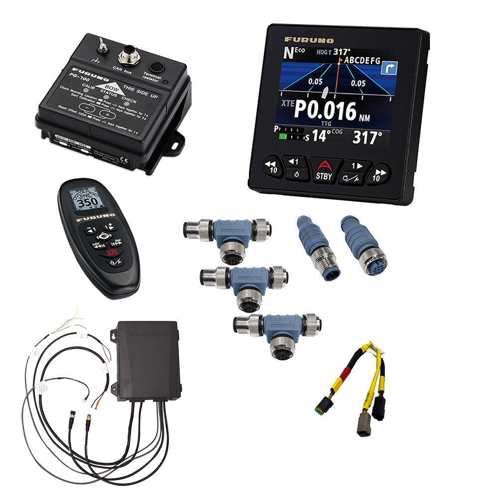 Furuno NavPilot 300 Adaptive Autopilot Package with 4.1" Color LCD and Gesture Controller for Yamaha Helm Master (NAVPILOT 300-HM)