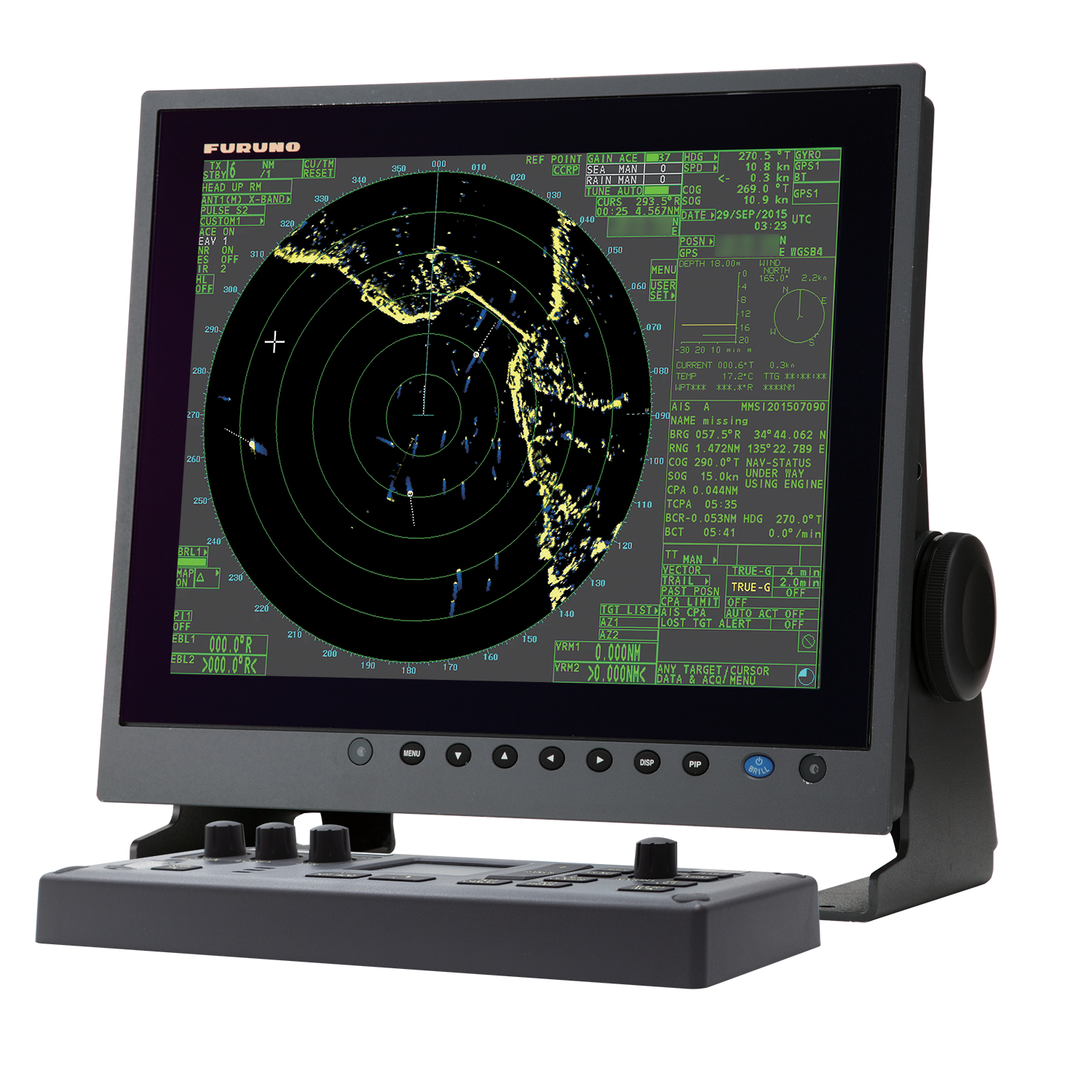 Furuno FAR1513 12kW 96nm Black Box Radar Transmitter without Display, Cable, or Antenna
