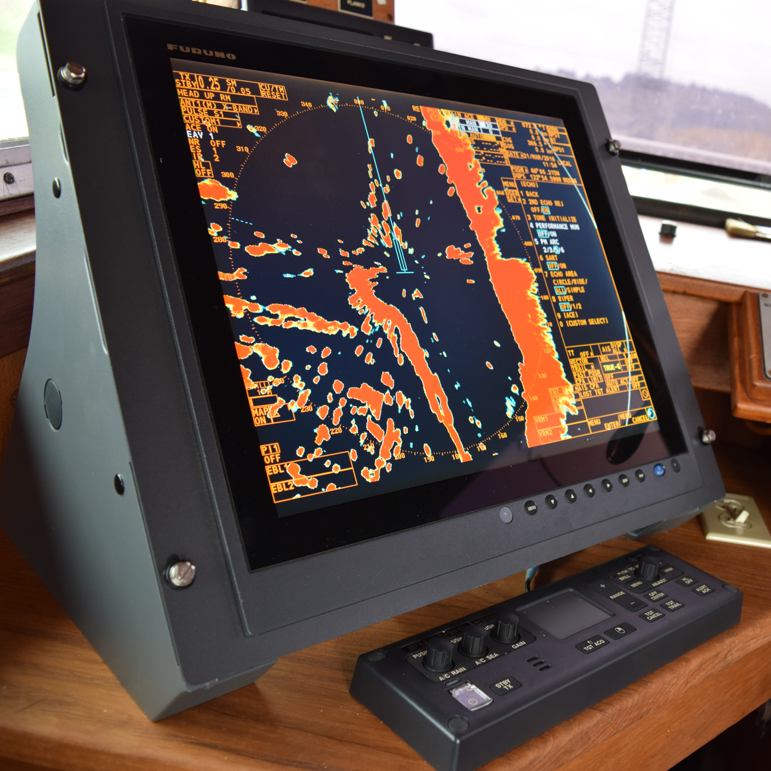 Furuno FAR1523 25kW 96nm Black Box Radar Transmitter without Display, Cable, or Antenna