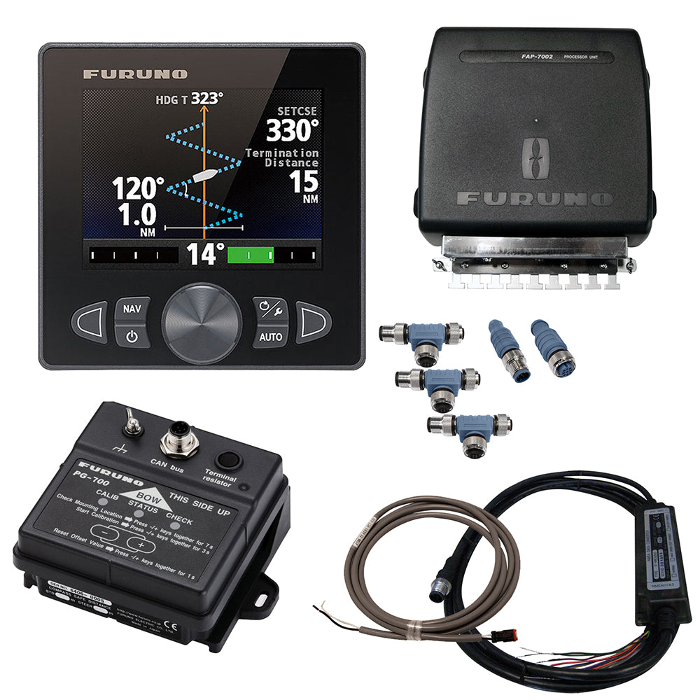 Furuno NavPilot 711C Self-Learning Adaptive Autopilot Package with 4.1 ...
