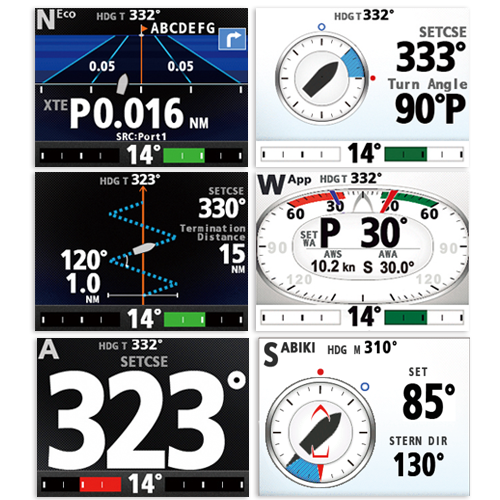 Furuno NavPilot 711C Self-Learning Adaptive Autopilot Package with 4.1" Color LCD for Yanmar (NAVPILOT 711C/OB-YAN)