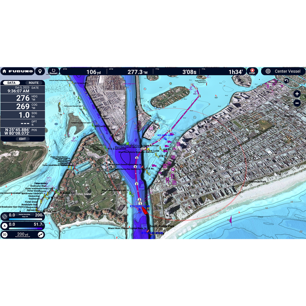 Furuno TZT22X 22" NavNet TZtouchXL Multifunction Mulit-Touch Display