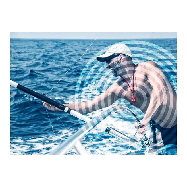 FELL Marine MOB+ xTAG Kit - Neck Lanyard, PFD Clip, and Silicon Tag xFOB Holders for Wireless Man Overboard Safety System (72.380.307)